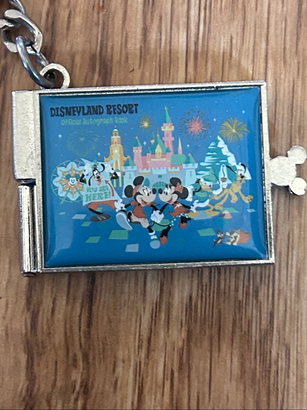 Blue Collectible Charm Keychain